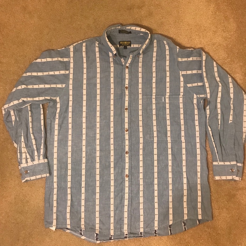 Vintage OshKosh B’Gosh Long-Sleeve Button-Down